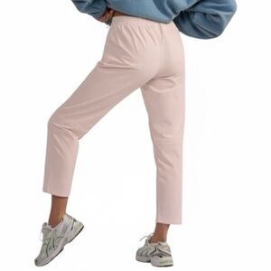 Outdoor Voices RecTrek Pants Blush Pink Cropped Athletic Joggers Size Small EUC